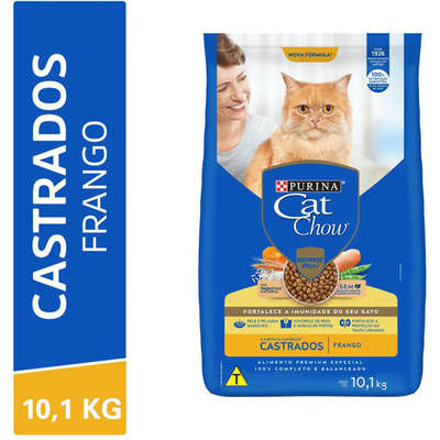 Ração Nestlé Purina Cat Chow para Gatos Castrados