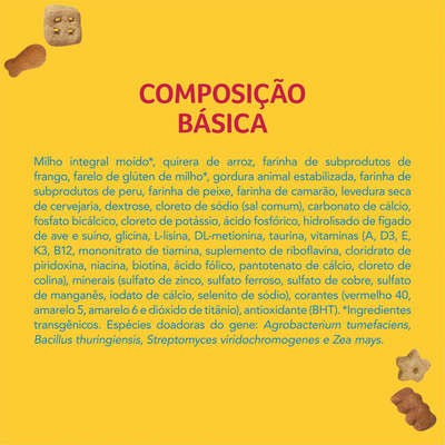 Petisco Nestlé Purina Friskies Party Mix Frango, Fígado e Peru para Gatos Adultos