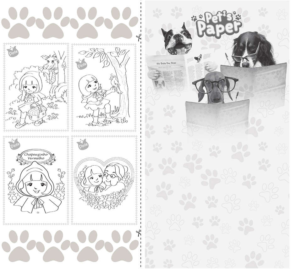 Jornal Higiênico Pet´s Paper 3 em 1 - 50 Folhas