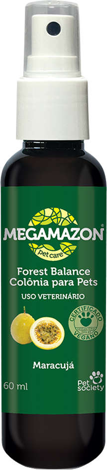 Colônia Megamazon Forest Balance Maracujá para Cães e Gatos - 60 mL