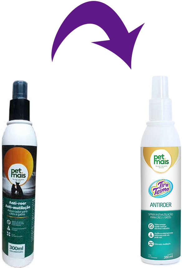 Adestrador Petmais Anti-Roer para Cães e Gatos - 300 mL