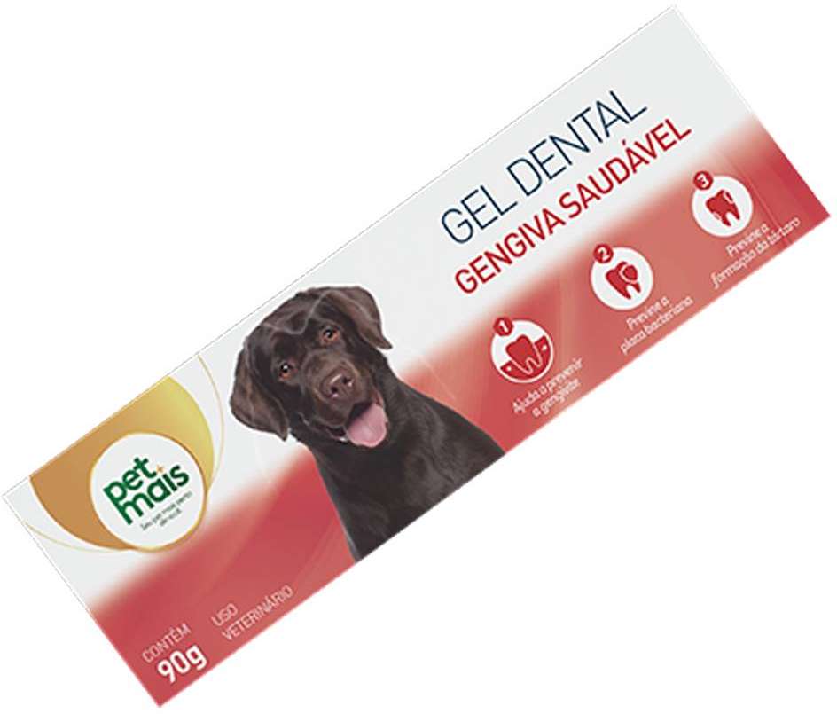 Gel Dental Petmais Gengiva Saudável para Cães e Gatos - 90 g