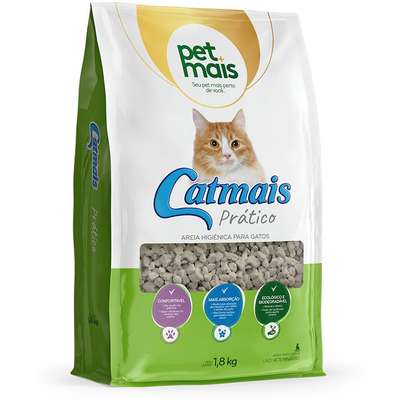 Granulado Sanitário Petmais Catmais Prático para Gatos