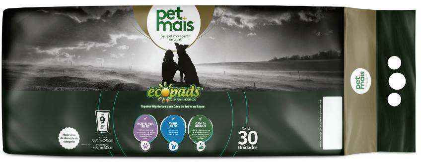 Tapete Higienico Ecopads com Atrativo Canino - 30 unidades
