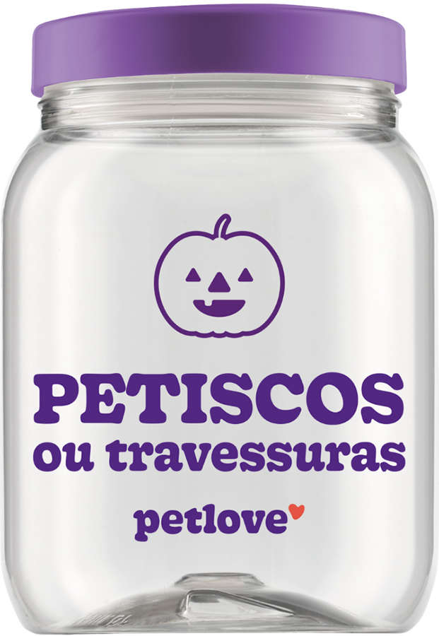 Porta Petisco Petlove Travessura - 1000 mL