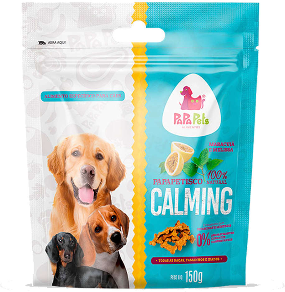 Petisco Papapets Calming para Cães - 150 g