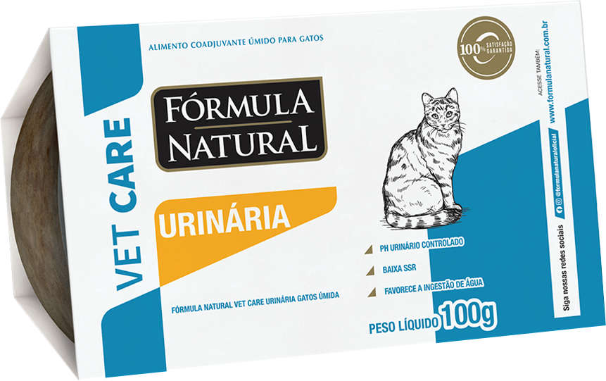 Ração Úmida Fórmula Natural Vet Care Urinária para Gatos - 100 g