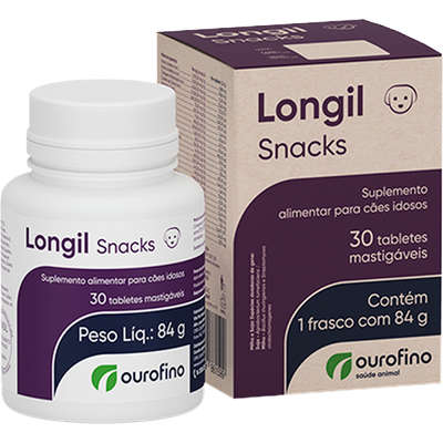 Suplemento Alimentar Ourofino Longil Snacks para Cães