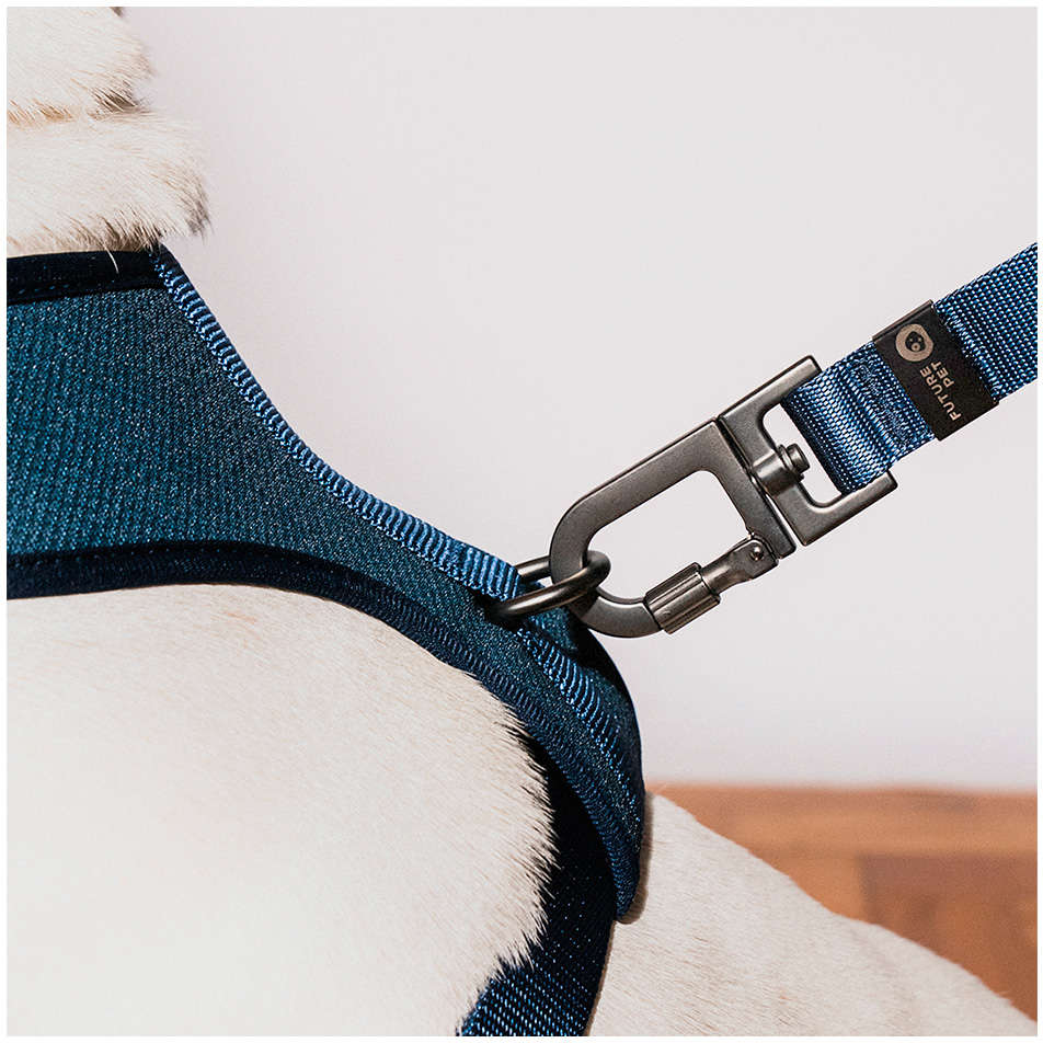 Peitoral Mesh Future Pet Azul Marinho para Cães - Tam. G