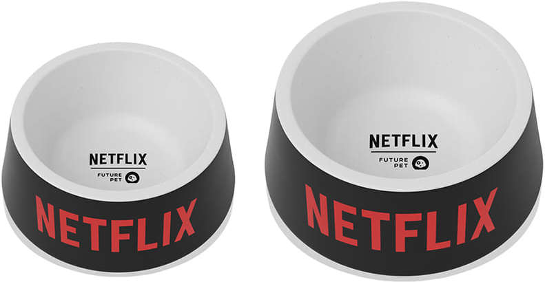 Comedouro Future Pet Logo Netflix - 350 mL