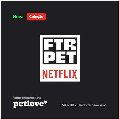Comedouro Future Pet Play Netflix