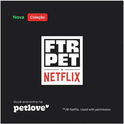Manta Future Pet Neflix Preta