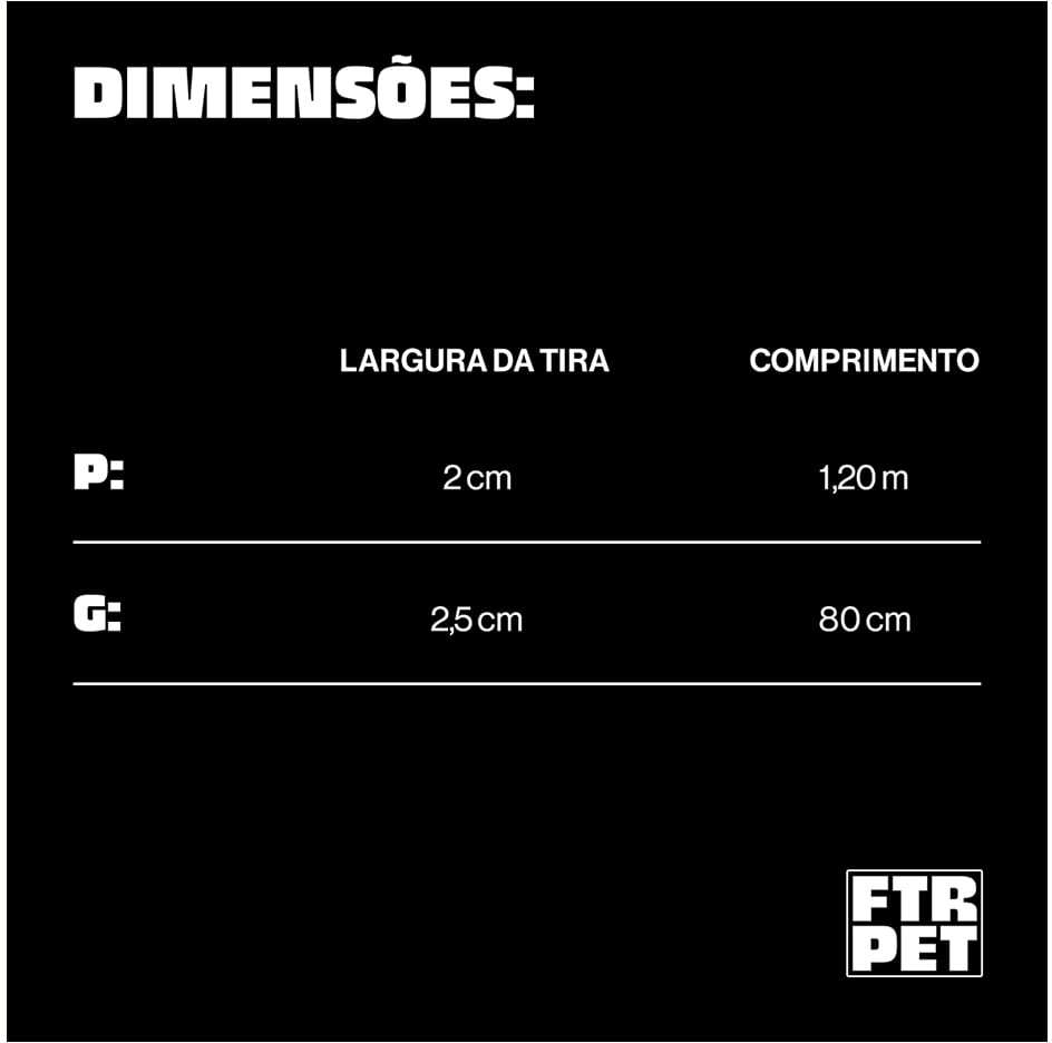Guia com Amortecedor Future Pet Netflix Preta para Cães - Tam. P