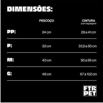 Peitoral Mesh Future Pet Neflix Branca para Cães