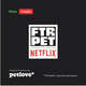 Peitoral Mesh Future Pet Neflix Branca para Cães