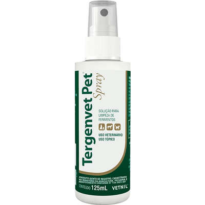 Solução Vetnil Spray para Limpeza de Ferimento Tergenvet