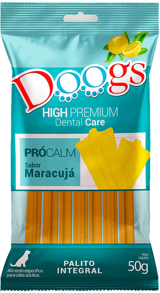 Palito Doogs para Cães Sabor Maracujá - 50g