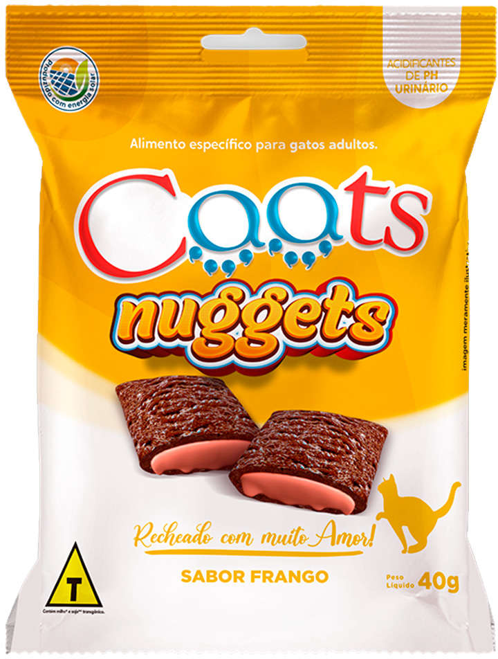 Nuggets Caats Frango para Gatos - 40 g
