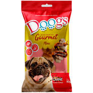 Osso Doogs Gourmet para Cães Adultos Porte Pequeno Sabor Carne - 80g