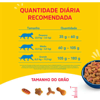 Ração Seca Nestlé Purina Friskies Peixe & Frutos do Mar para Gatos Adultos