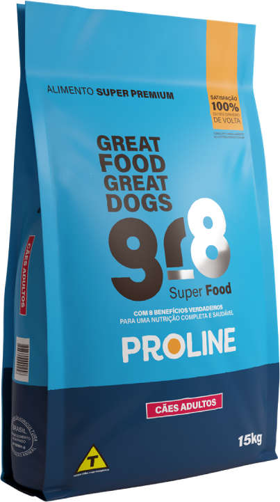 Ração Seca Gr8 Proline Frango para Cães Adultos - 15Kg