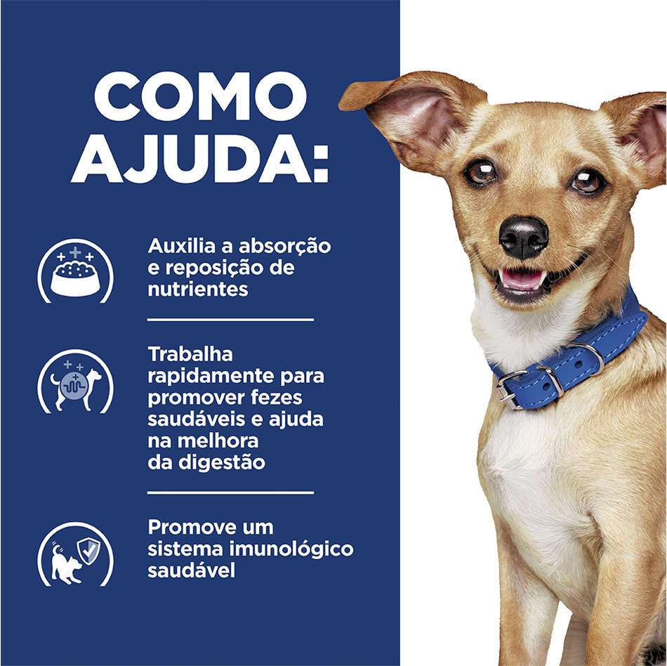 Ração Seca Hill's Prescription Diet i/d Pedaços Pequenos Cuidado Gastrointestinal para Cães Adultos - 1,5Kg