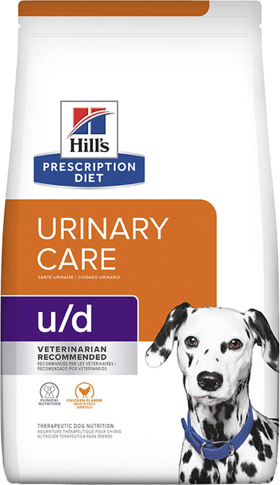 Ração Seca Hill's Prescription Diet u/d Cuidado Urinário para Cães Adultos 3,8Kg - 3,8Kg