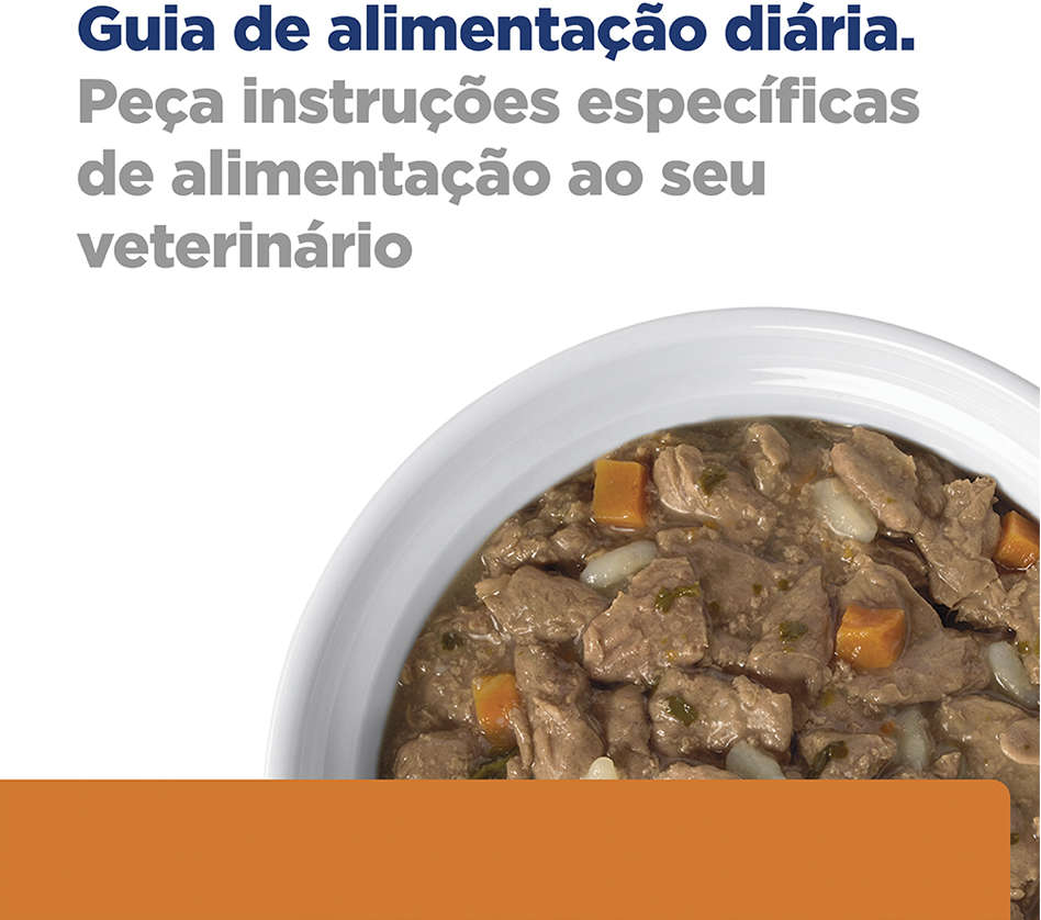Ração Úmida Hill's Prescription Diet c/d Cuidado Urinário Multicare Frango e Vegetais para Gatos - 82 g