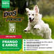 Ração Seca Dog Power Dogs Can Fly Frango e Arroz para Cães Adultos