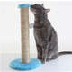 Brinquedo Arranhador Sisal Pelúcia Azul