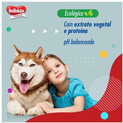 Shampoo Bellokão Ecológico Erva Sta. Maria - 500 mL