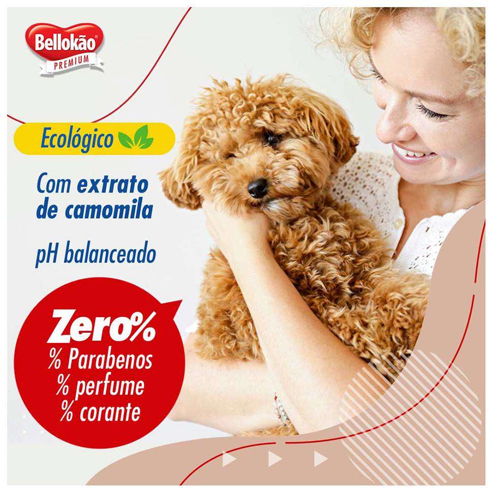 Shampoo Bellokão Hipoalergênico - 500 mL