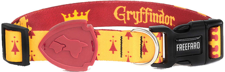 Coleira FreeFaro Harry Potter Grifinória - Tam. M