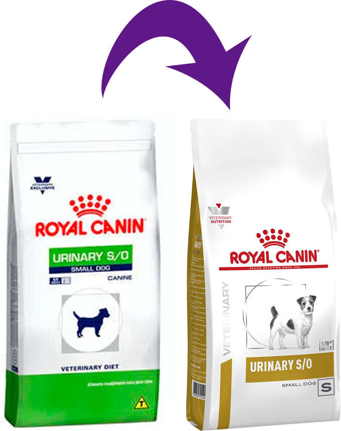 Ração Royal Canin Veterinary Nutrition Urinary Small Dog para Cães com Doenças Urinárias - 2Kg