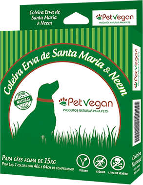 Coleira PetVegan para Cães acima de 15Kg - 64 cm