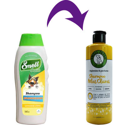Shampoo VetSense Smell Fresh Branqueador para Cães e Gatos