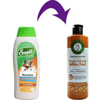 Shampoo VetSense Smell Fresh Geleia Real para Cães e Gatos