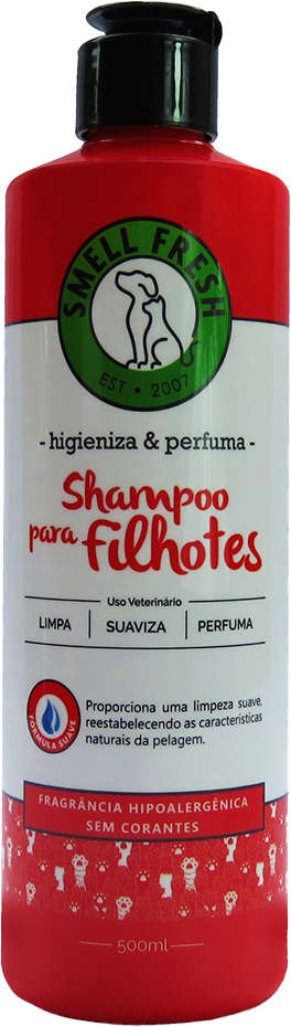 Shampoo Smell Fresh Filhotes Cães e Gatos - 500 mL