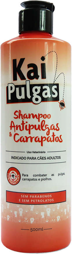 Shampoo KaiPulgas Antipulgas e Carrapatos para Cães - 500 mL