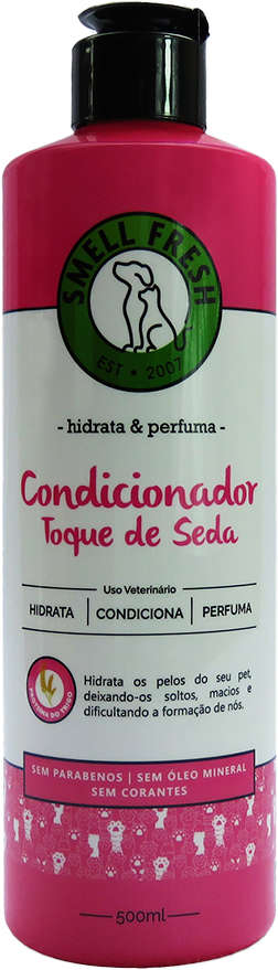 Condicionador Smell Fresh Toque de Seda para Cães e Gatos - 500 mL