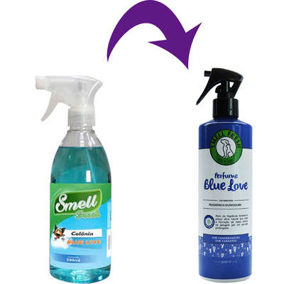 Colônia VetSense Smell Fresh Blue Love para Cães e Gatos”