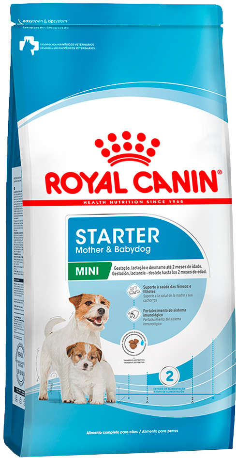 Ração Seca Royal Canin Starter Mini Mother & Babydog para Cães Filhotes - 1Kg