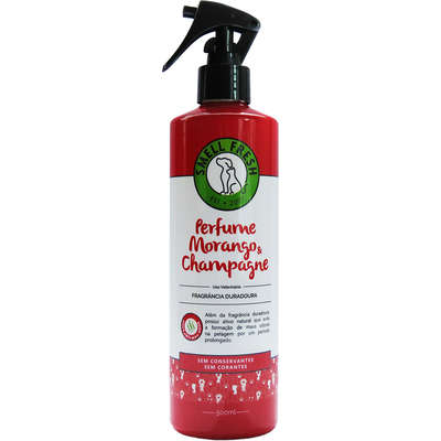 Perfume Smell Fresh Morango e Champagne para Cães e Gatos
