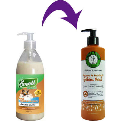 Máscara de Hidratação Smell Fresh Geleia Real para Cães e Gatos

