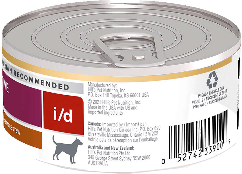Ração Úmida Hill's Prescription Diet Lata i/d Cuidado Digestivo para Cães - 156 g