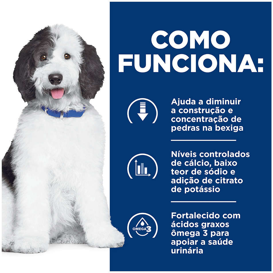 Ração Úmida Hill's Prescription Diet Lata c/d Cuidado Urinário para Cães - 156 g
