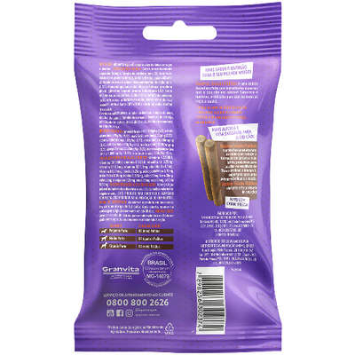 Petisco Quatree Snacks Cordeiro e Batata Doce para Cães