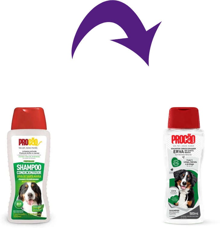 Shampoo e Condicionador Procão Erva de Santa Maria - 500 mL