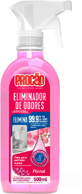 Eliminador de Odores Procão Gatilho Floral - 500 mL