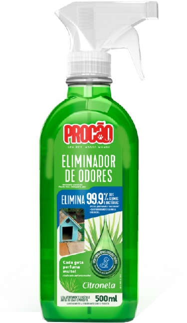 Eliminador de Odores Procão Gatilho Citronela - 500 mL